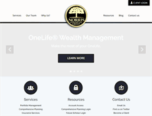 Tablet Screenshot of norrisfinancialgroup.com